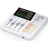 RØDE RodeCaster Duo - Mengtafel - Wit - Compacte Mixer met HD-Touchscreen