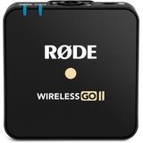 RØDE Wireless GO II TX Ultra-compacte Draadloze Zender met Ingebouwde Microfoon, On-board Opname en tot 200m Bereik voor Filmproductie, Interviews en Content Creatie (Alleen Zender)