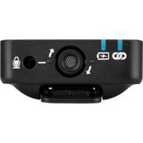 RØDE Wireless GO II TX Ultra-compacte Draadloze Zender met Ingebouwde Microfoon, On-board Opname en tot 200m Bereik voor Filmproductie, Interviews en Content Creatie (Alleen Zender)
