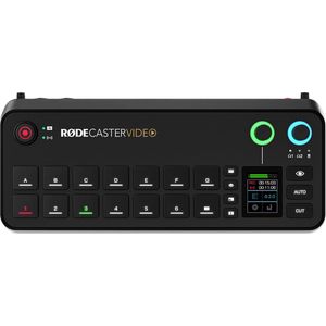 RØDE RODECaster Video - Mengpaneel - Zwart - Professionele Audioproductie