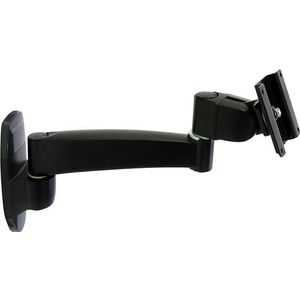 Monitorarm ergotron® 200 Series Wall Mounts, Wandmontage, für 1 Display bis 27″ & bis 11,3 kg, um 90° drehbar, um 360° neigbar, VESA, schwarz