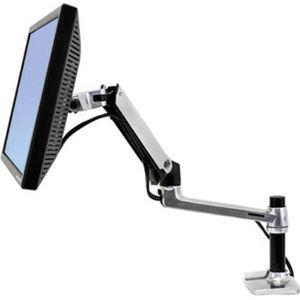 ergotron Monitor-Halterung LX 45-241-026 silber für 1 Monitor, Tischklemme, Tischbohrung