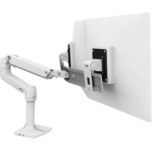 2-voudige monitorhouder Ergotron LX Desk Dual, tot 25 inch, tafelhouder, in hoogte verstelbaar