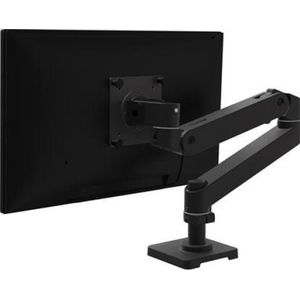 Ergotron LX Pro Premium Monitorarm, enkele monitorstandaard – geschikt voor ultrabrede platte gebogen computerschermen tot 34 inch, 4 tot 10 kg, VESA 75 x 75 mm of 100 x 100 mm