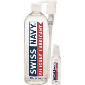 Swiss Navy Premium Siliconen glijmiddel - 946 ml