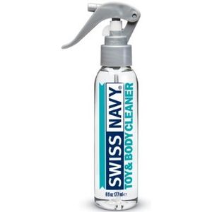 SWISS NAVY - Toy & body cleaner - Voor het reinigen van speeltjes & de intieme zone - Dermatologisch geteste formule voor alle huidtypen - 177ml