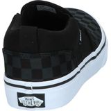Vans - Asher - Sneakers - Checker Zwart - Canvas/Textiel/Rubber