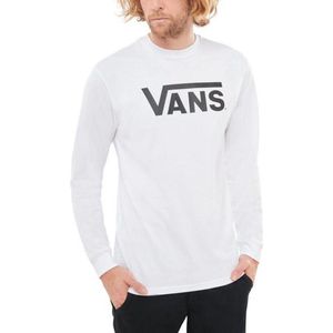 Vans - CLASSIC LS - Shirt met Lange Mouwen - Deep Teal/White - Grote Logoprint