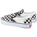 Vans Classic Slip On Sneakers Unisex Blk&Whtchckerboard/Wht
