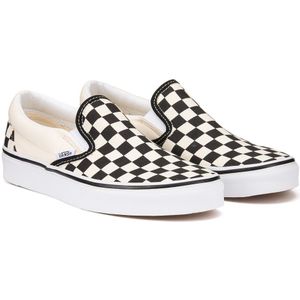 Sneakers Vans Slip-on Checkerboard  Wit/zwart  Heren