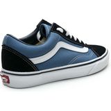 Vans - Old Skool - Sneakers - Zwart - Leder