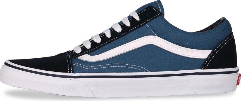 Vans - Old Skool - Sneakers - Zwart - Leder