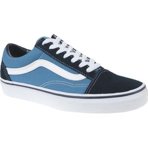 Vans - Old Skool - Sneakers - Zwart - Leer