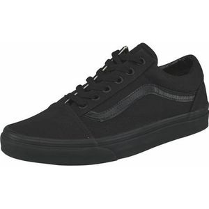 Vans, Old Skool Black_Black Sneakers Zwart, Dames, Maat:38 EU