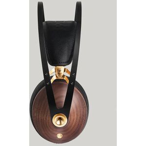 Meze Audiophiler Over Ear hoofdtelefoon met leuk design 99 Classics hohem Trage hohem bruin, goud.