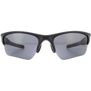 Oakley Sport Mens Matte Black Gray Polarisated zonnebril | Sunglasses