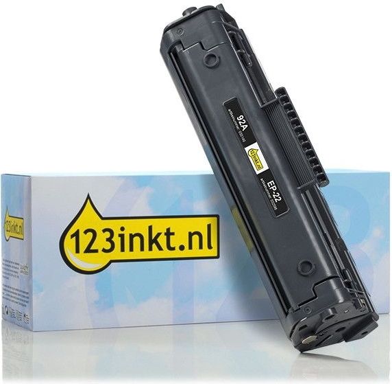 123inkt - Toner - Zwart - HP 92X (C4092X) - Hoge Capaciteit - 5750 Afdrukken