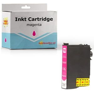 PrintAbout huismerk Inktcartridge 16XL (C13T16334012) Magenta Hoge capaciteit Geschikt voor Epson