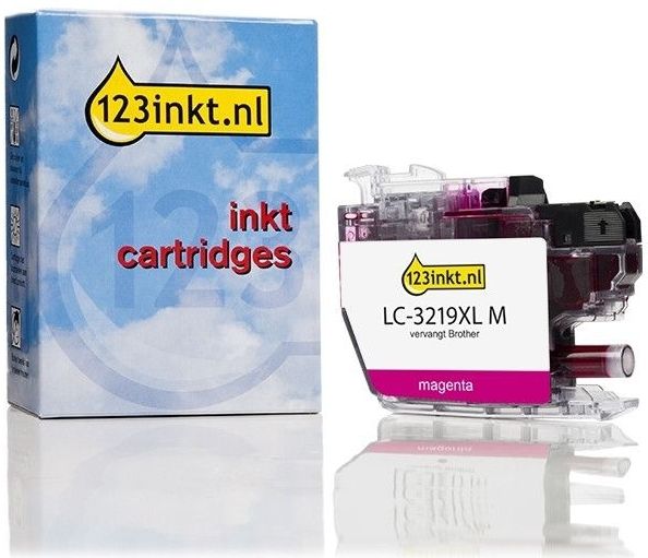 123inkt - LC-3219XL M - Inktcartridge - Magenta - Hoge Capaciteit 18ml