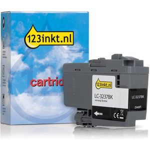 123inkt huismerk vervangt Brother LC-3237BK inktcartridge zwart