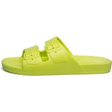Freedom Moses Slippers Slides - Vegan - Alice - Geel