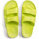 Freedom Moses Slippers Slides - Vegan - Alice - Geel