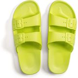 Freedom Moses Slippers Slides - Vegan - Alice - Geel