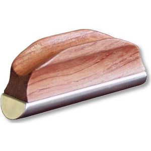 Shubb - GS Steel Bar - Houten Handvat - Chroom - Roestvrij Staal