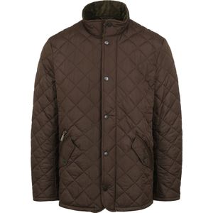 Quilted Jas Barbour Chelsea Olijfgroen - Maat 3XL - Heren - Gewatteerde jassen