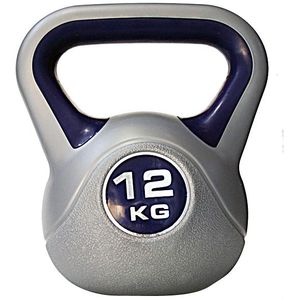 Sportbay - Vin-Bell - Kettlebell - 12 kg - Vinyl - Cementen Vulling