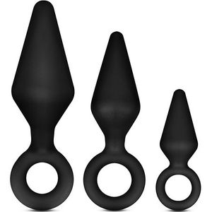 Luxe by Blush - Night Rimmer - 3-delige buttplug set