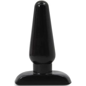 Klassieke Buttplug Hard Steel - Zwart