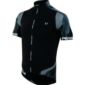 PEARL iZUMi - P.R.O. Leader - Fietsshirt - Zwart - Korte Mouw, Reflecterende Elementen