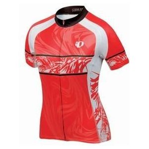 Pearl Izumi - ELITE LTD - Fietsshirt - Rood - Korte Mouwen - Dames