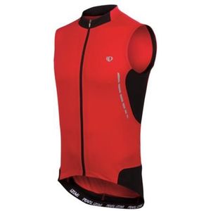 Pearl Izumi - Elite SL - Fietsshirt - Rood - Mouwloos, Aansluitend, Achterzak zonder Rits