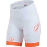 Pearl Izumi - ELITE LTD EU - Fietsbroek - Wit met Oranje - Z3 Zeem Kwaliteit