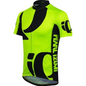 Pearl Izumi - Elite LTD - Fietsshirt - Lime Groen en Zwart - Aangesloten Pasvorm