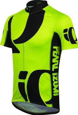 Pearl Izumi - Elite LTD - Fietsshirt - Lime Groen en Zwart - Aangesloten Pasvorm