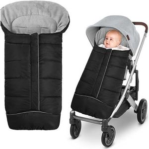 Universele voetenzak voor kinderwagen, winter, 97 x 44 cm, warm houden