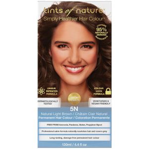 Tints of Nature - Permanent Haarkleuring - Lichtbruin - 5N - Enkele Verpakking