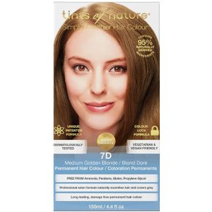 Tints Of Nature - 7D Medium Golden Blonde - Permanente Haarkleuring