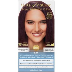 Tints of Nature - Medium Mahogany Brown - Permanente Haarkleuring - Single Pack