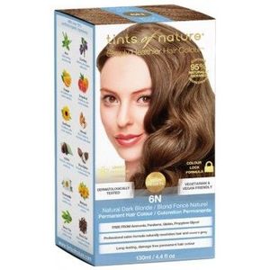 Tints of Nature - 6C - Haarverf - Dark Ash Blond - Permanente Kleur