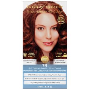 Tints Of Nature - 7R Soft Copper Blonde - Permanente Haarkleuring