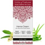 Tints of Nature Black Semi-Permanent Henna Cream Hair Colour Natural and Organic - Single Pack