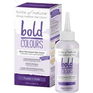 Tints of Nature - Purple Bold - Semi-Permanente Haarkleur - Quad Pack