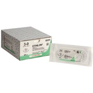 Ethilon hechtdraad 3-0 (FS-1) 663H 36 stuks