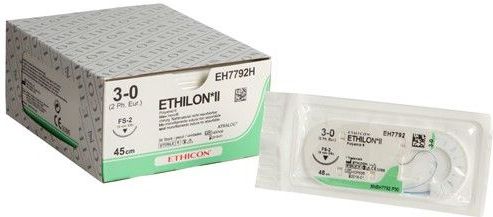 Ethilon hechtdraad 3-0 (FS-2) 653H 36 stuks
