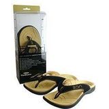 Zori Teenslippers Beige/Zwart Maat-10