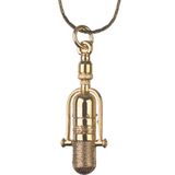 Halsketting - RCA 77D/DX Ribbon Microfoon - Verguld - 24k - 60 cm